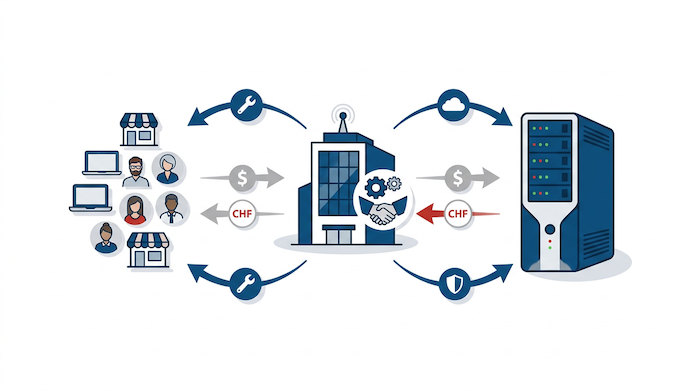 Reseller Hosting Schweiz – Agentur als Mittler zwischen Endkunden und Hosting-Backend